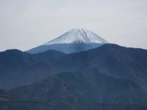 今日富士山が見えました！
