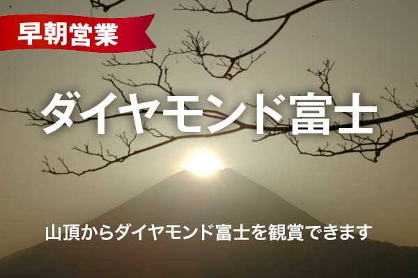 身延山ロープウェイ ダイヤモンド富士