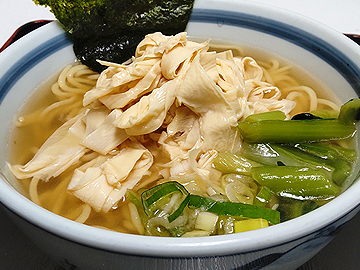 身延庵ゆば塩ラーメン
