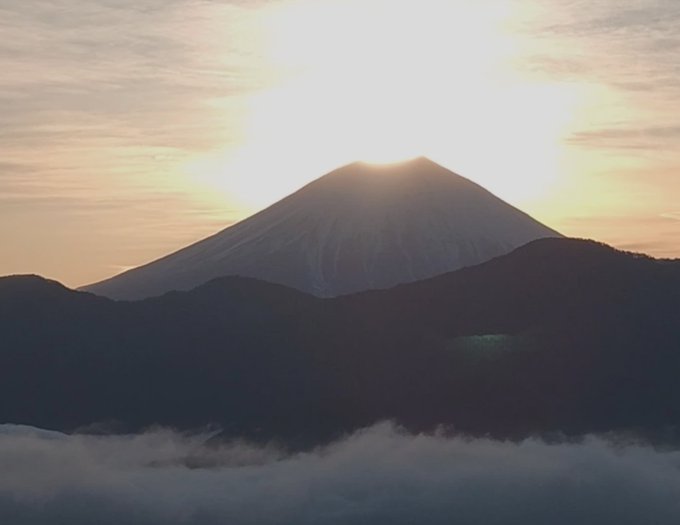 第４７回ダイヤモンド富士観賞会開催のお知らせ