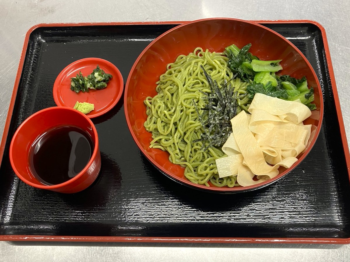【夏のイチオシ】食堂メニュー紹介【ざる茶そば】